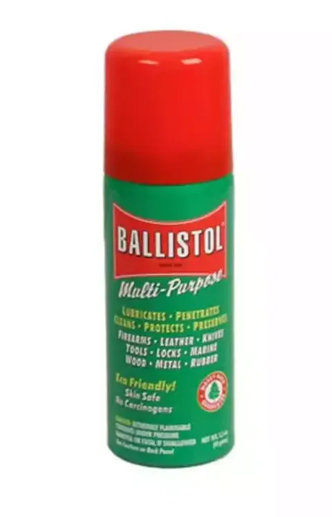ACEITE BALLISTOL AEROSOL MULTIUSOS LUSTRE, LIMPIADOR MEDIANO 6 OZ