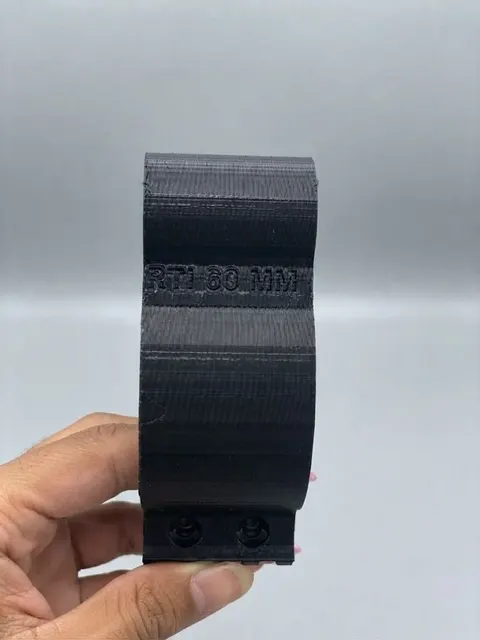 Abrazadera de RTI en 3D