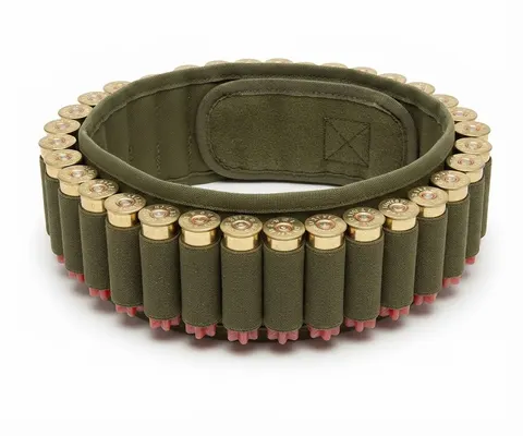 CINTURON DE CARTUCHO VERDE DE 30 UNIT