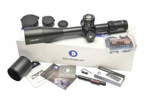 Mira Telescopica  Discovery ED-PRS Gen2 5-25X56 FFP Tubo de 34mm Zero Stop (MRAD)