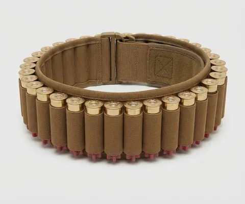 MUÑEQUERA DE CARTUCHO COLOR KHAKI DE 8 UNIT