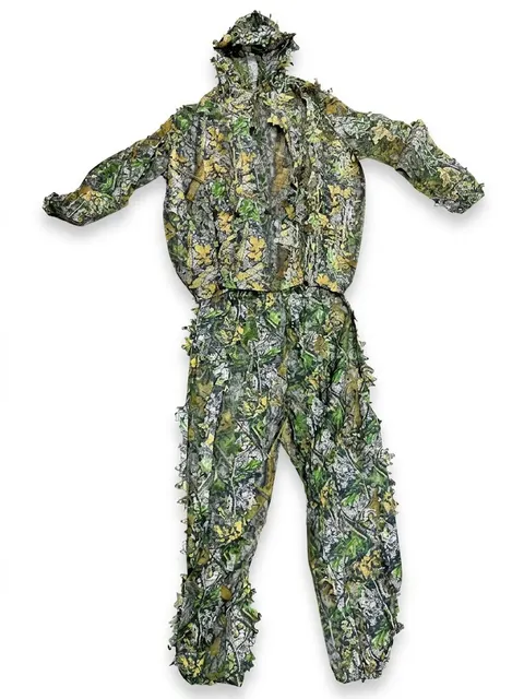 ROPA DE CAMUFLAJE COMPLETO DE TELA SUAVE