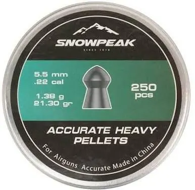 SNOWPEAK Cal.22 de 21.30gr