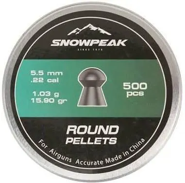 SNOWPEAK Cal.22 de 15.90 gr