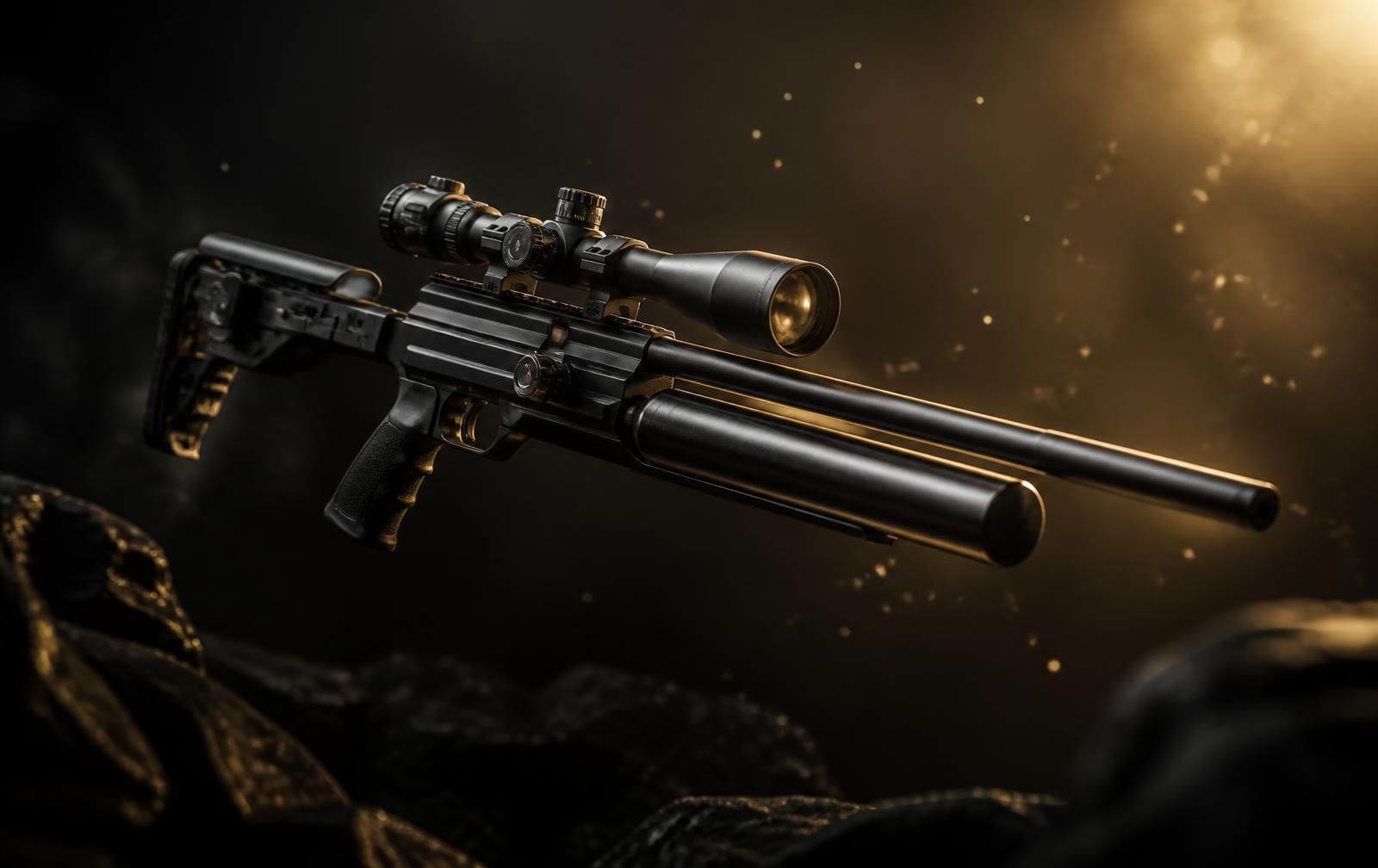 Rifle PCP de precisión de Armería Aneuris Rifle SRL